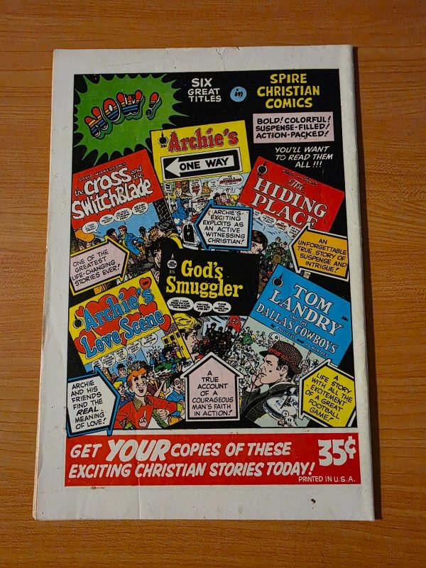 God's Smuggler #1 ~ VERY FINE - NEAR MINT NM ~ 1972 Spire Christian Comics