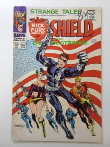 Strange Tales #167 (1968) Classic Steranko Cover! Solid VG+ Condition!