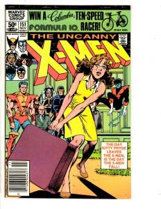 Uncanny X-Men # 151 VF/NM Marvel Comic Book Wolverine Storm Beast Angel JW1