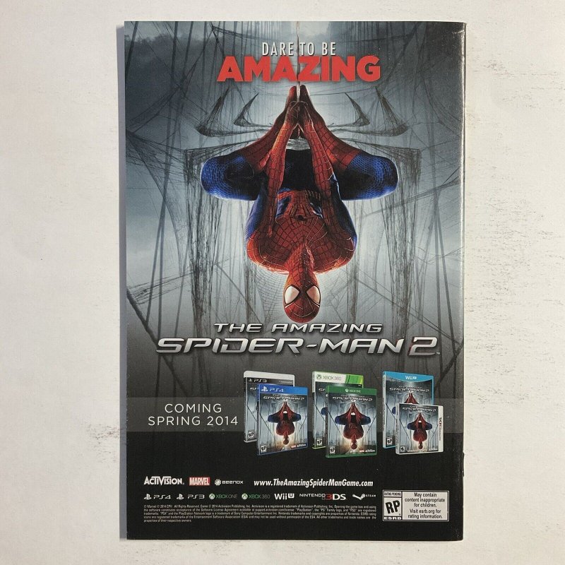 Amazing Spider-Man 1 2014 Signed by Rachelle Rosenberg Hastings Variant VF