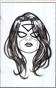 Edge of Spider-Verse #2 Brooks Sketch Cover (2024) Spooky-Man [Key Issue]