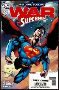 FCBD War of the Supermen (Free Comic Day 2010, DC) NM