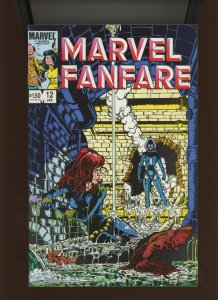 (1984) Marvel Fanfare #12: COPPER AGE! KEY! (1ST) IRON MAIDEN (COVER)! (8.0/8.5)