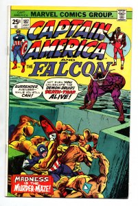 Captain America #187 - Falcon - 1975 - VF