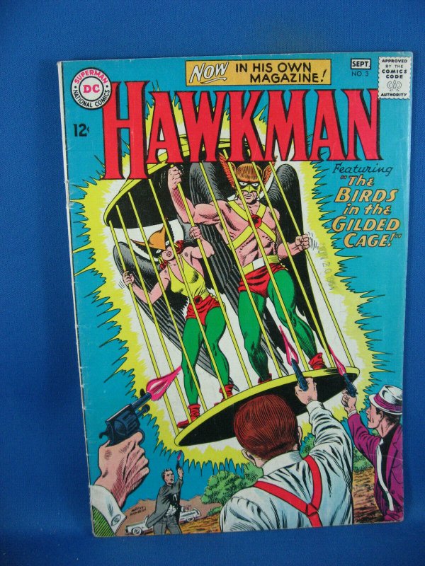 HAWKMAN 3 VG+ 1964