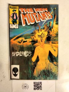 New Mutants #20 FN- Marvel Comics comic book 27 JW49
