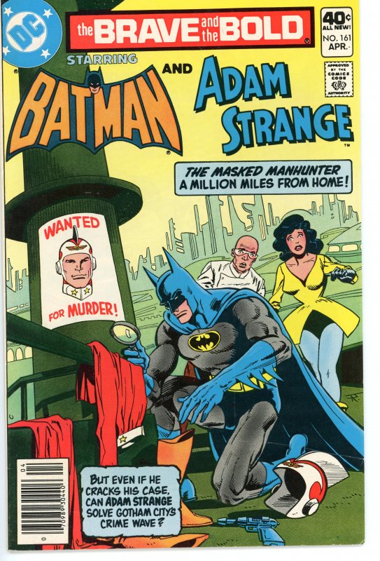 Brave & The Bold 161  F/VF  Batman & Adam Strange