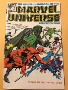 The Official Handbook of the Marvel Universe #3 : Vol. 2 1985 VF-; Doctor Doom