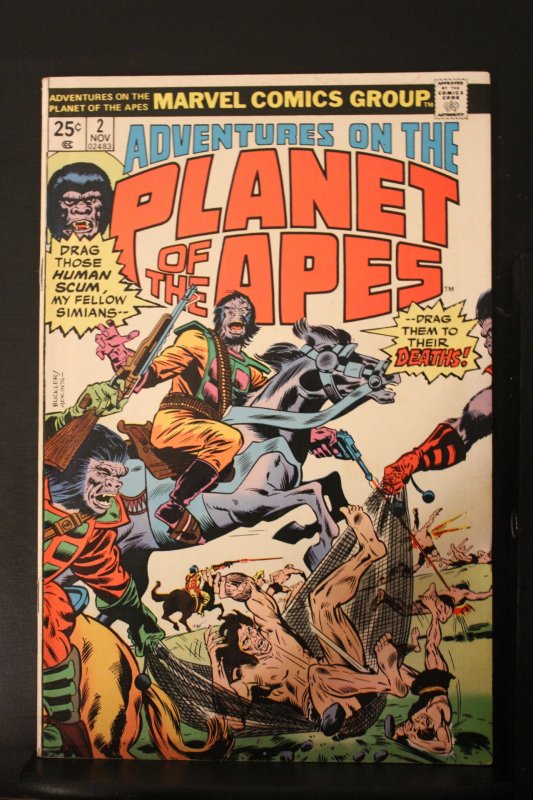 z Adventures on the Planet of the Apes #2 (1975) High-Grade NM- Wythville CERT!