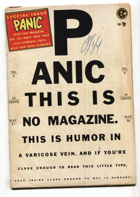 Panic #8--1954--EC--Wally Wood--Jack Davis--COMIC BOOK