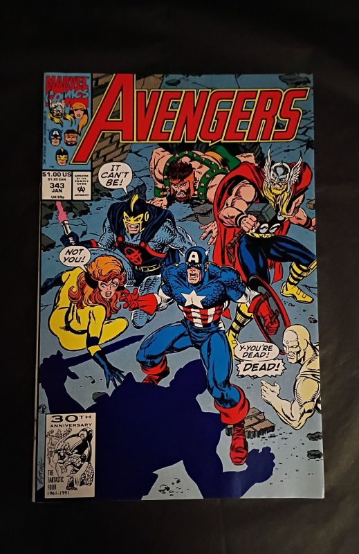 The Avengers #343 (1992)