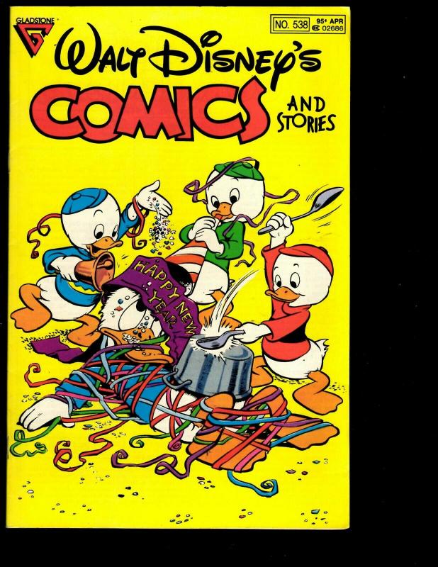 Lot of 12 Comics Disney's # 523 527 528 533 534 535 536 537 538 539 540 541  WS8 