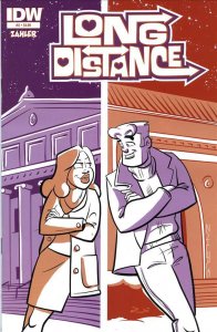 Long Distance #2 VF ; IDW | Thomas F. Zahler Romance