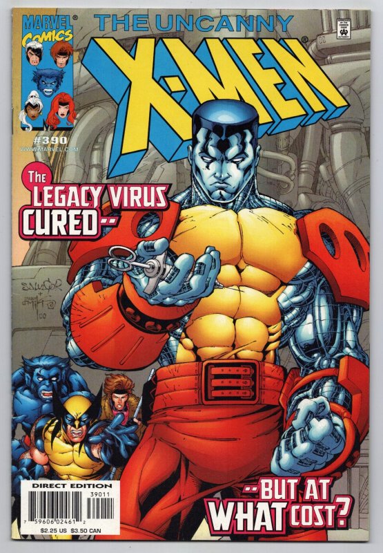 Uncanny X-Men #390 (Marvel, 2001) VF