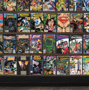 Huge Lot 150+ Comics with Action Comics, Superboy & More!