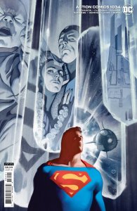 ACTION COMICS #1034 CVR B JULIAN TOTINO TEDESCO CARD STOCK VARIANT 