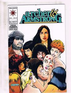 Lot Of 9 Archer & Armstrong Valiant Comic Books # 9 11 13 14 16 17 18 19 20 HJ4