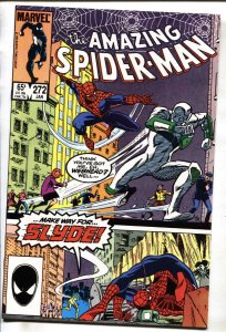 AMAZING SPIDER-MAN #272--1986--1st Slyde--MARVEL COMICS--NM-