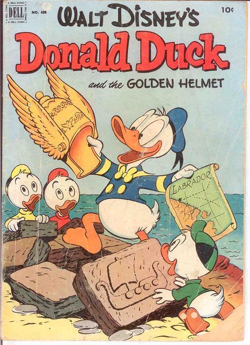 DONALD DUCK F.C. 408 FAIR    July-Aug. 1952 COMICS BOOK