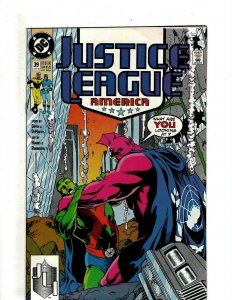 12 Justice League America DC Comics # 31 32 33 34 35 36 37 38 39 40 41 42 HG3