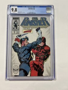 Punisher 10 Cgc 9.8 White Pages Marvel 1988 Vs Versus  Daredevil