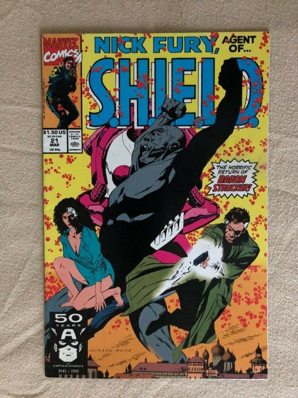 NICK FURY, AGENT OF SHIELD - COPPER AGE VOL 2 - #1, #10, #21, #33, SECRET WAR