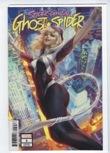 Spider-Gwen: Ghost*Spider 1 (2018) Stanley Artgerm Hot Virgin Trade Set {NM}