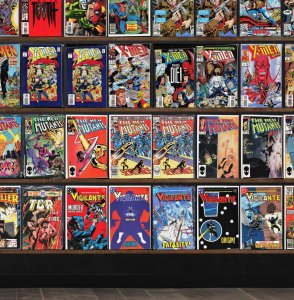Huge Lot 150+ Comics with The New Mutants, Nightmask, Iron Man & More!