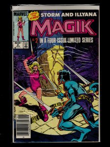 Magik (Storm and Illyana Limited Series) #1 thru 4 (1983)