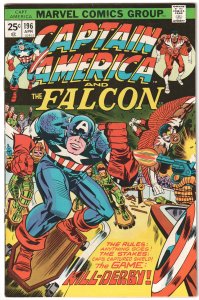 Captain America #196 (1976) Captain America and the Falcon