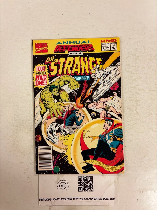 Dr. Strange Annual #2 NM Marvel Comic Books Avengers Defenders 10 HH110