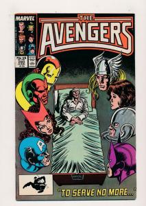 Marvel LOT of 5- THE AVENGERS #280('87),#332-335('91) ~ FINE (PF235)