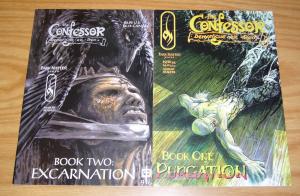 Confessor: Demonicus ex Deo #1-2 VF/NM complete series  dark matter press horror