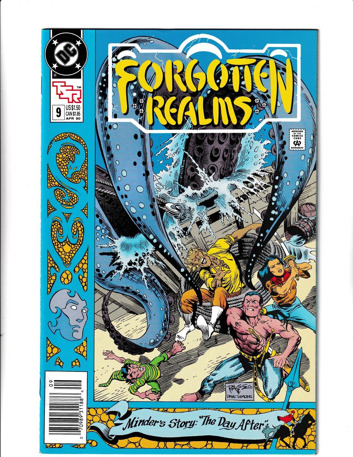 Realms 9 (1990) DC Comics Comic Books Copper Age, DC Comics /