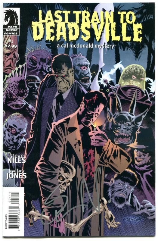 LAST TRAIN TO DEADSVILLE #1 2 3 4, NM, Signed Steve Niles, Cal McDonald 2004 1-4