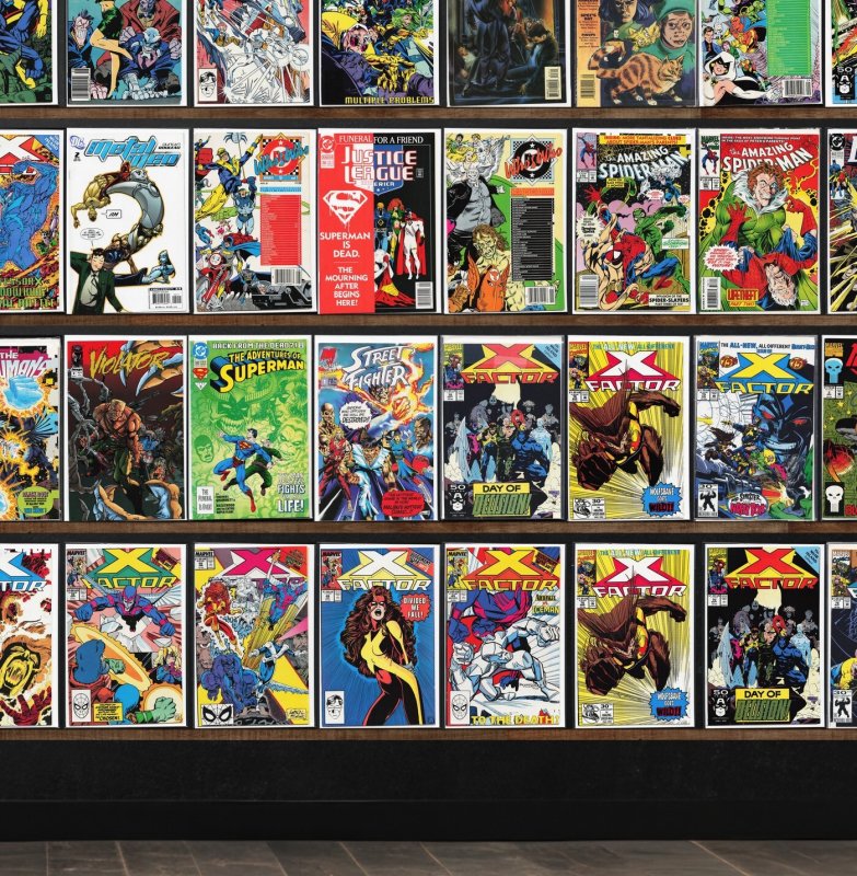 Huge Lot 140+ Comics with X-Factor, Terry Moore&, X-Men, Who& & More!