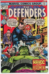 The Defenders #33 (1976) The Defenders