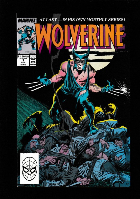 Wolverine #1 (1988) - VFN/NM / CHRIS CLAREMONT & JOHN BUSCEMA / 1ST PATCH