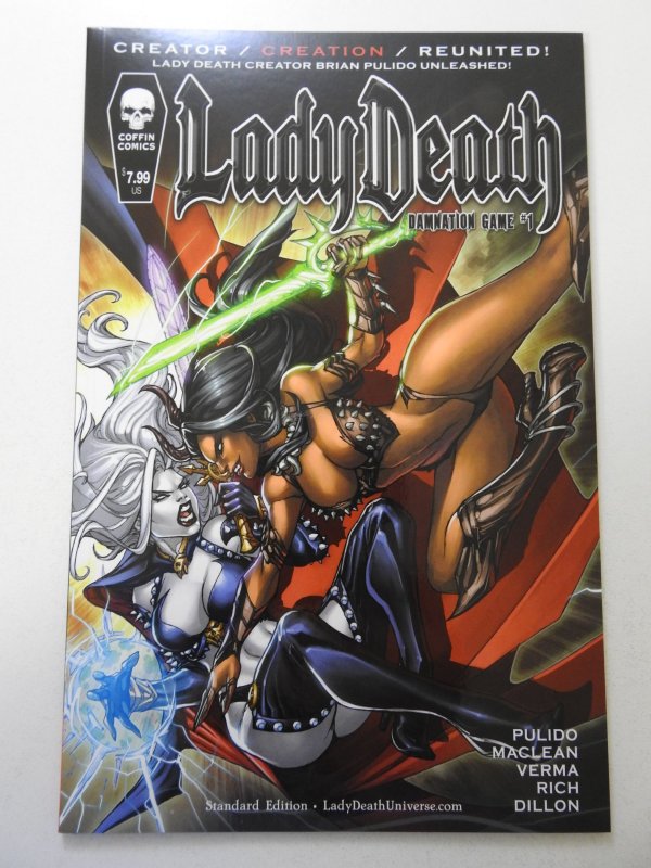 Lady Death: Damnation Game (2015) NM Condition!