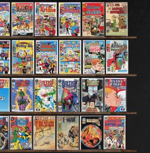 Huge Lot 140+ Comics with Justice League America, Jughead, Everything& & More!