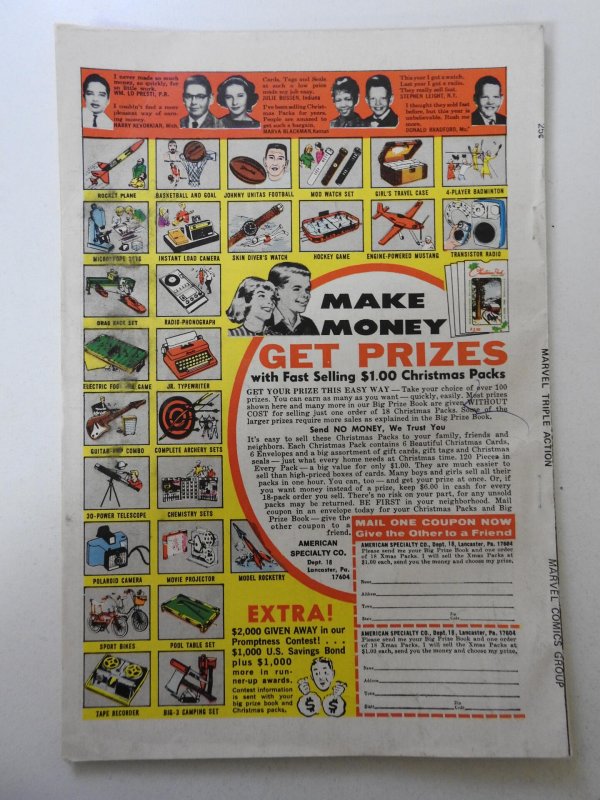 Marvel Triple Action #1  (1972) VG Condition!