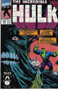 The Incredible Hulk #384 (1991)  NM- 9.2