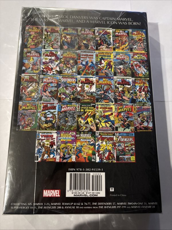 Captain Marvel Omnibus Ms Marvel:A Hero is Born • Chris Claremont (Sealed)