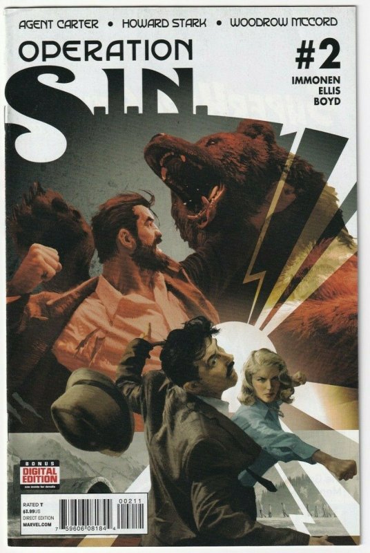 Operation S.I.N. #2 April 2015 Marvel Comics