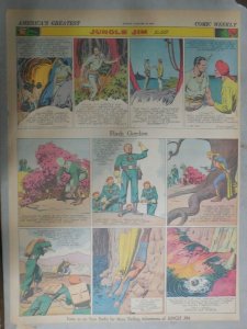 Flash Gordon Sunday by Alex Raymond from 1/19/1941 Large Full Page Size !