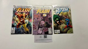 3 DC Comics The Flash #1 3 The Atom One-Shot #1 Brightest Day 4 JW15