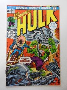 The Incredible Hulk #163 (1973) GD/VG Condition moisture damage
