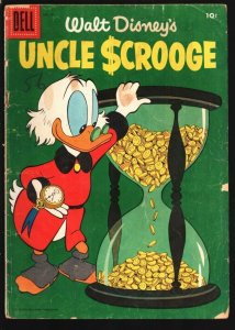 Uncle Scrooge #12 1956-Dell-Carl Barks art-Walt Disney-Light stains on cover-...