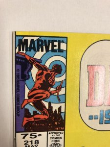 Daredevil (1984) # 218 (VF) Canadian Price Variant (CPV)  !!