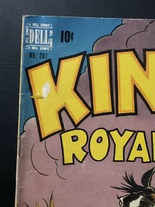 Four-Color King of The Royal Mounted #207 by Zane Grey (1948 Dell) Golden Age